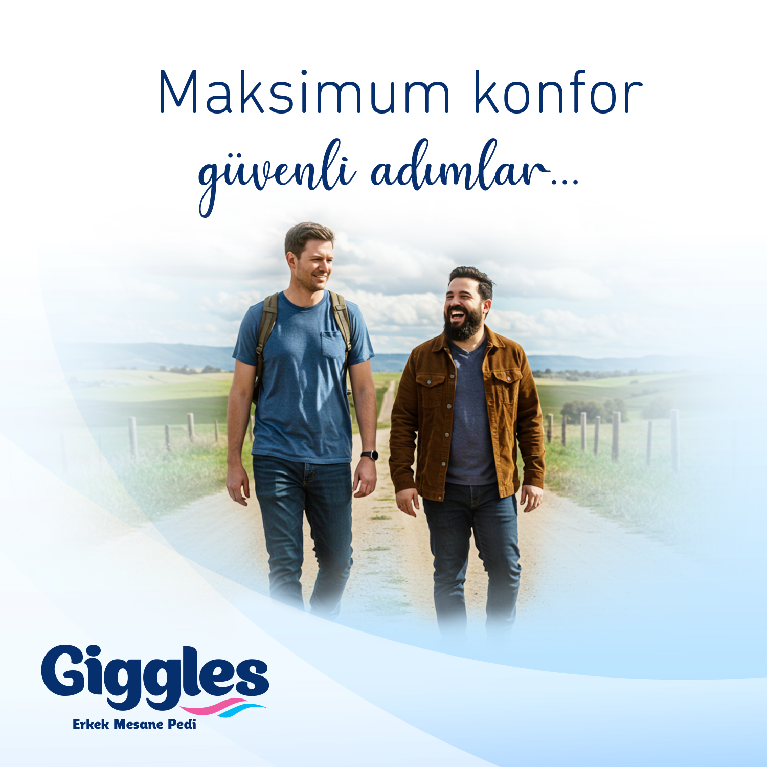 Giggles Erkek(Men) Mesane Pedi (Bladder Pad) 80 Adet